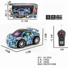 1:20 2 CHANNEL R/C CAR W/LIGHT,