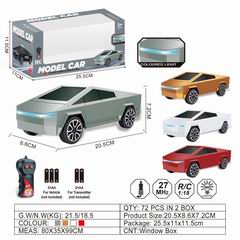 1:18 2 CHANNEL R/C CAR W/LIGHT,
