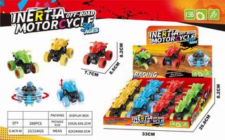 FRICTION MOTORCYCLE 12PCS,
