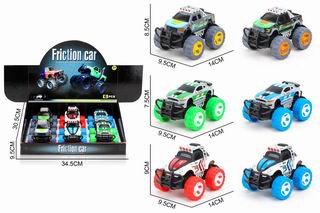 FRICTION CAR 6PCS,