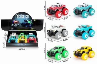 FRICTION CAR 6PCS,