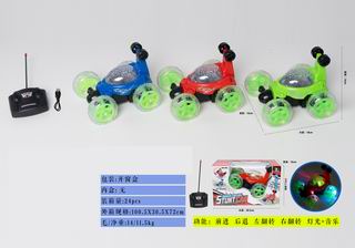R/C STUNT CAR W/LIGHT & MUSIC,