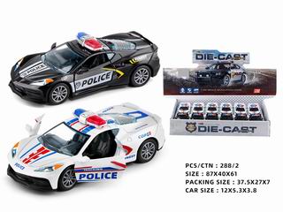 1:32 PULL BACK DIE-CAST CAR 12PCS,