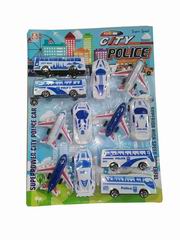 PULL BACK POLICE CAR,