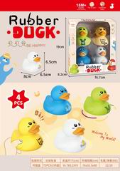 RUBBER DUCK 4PCS,