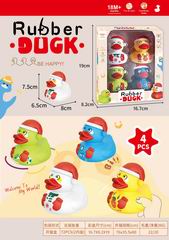RUBBER DUCK 4PCS,