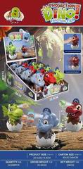 PULL BACK DINOSAUR W/PROJECTION 12PCS,
