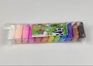 160G COLOR DOUGH SET 12PCS,
