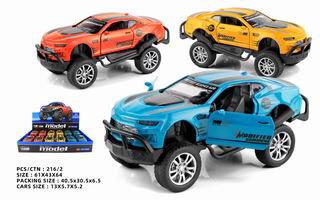 1:32 PULL BACK DIE-CAST CAR 12PCS,