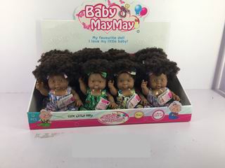 24CM DOLL W/SOUND 12PCS,