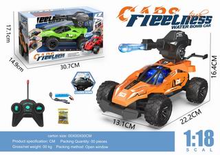 1:18 5 CHANNEL R/C CAR W/LIGHT,