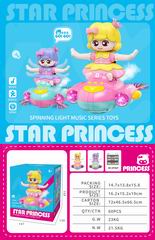 B/O STAR PRINCESS W/LIGHT & MUSIC,