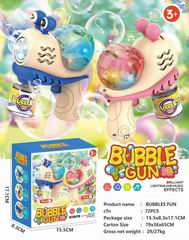 B/O BUBBLE GUN W/LIGHT & MUSIC,