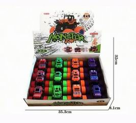 FRICTION CAR 12PCS,