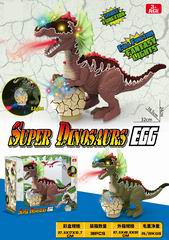 B/O DINOSAUR W/LIGHT & MUSIC & SPRAY,