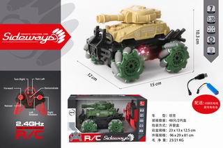 1:36 7 CHANNEL R/C STUNT CAR W/LIGHT,