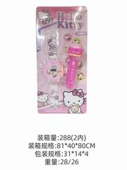 WATCHES & FLASHLIGHT W/PROJECTION,