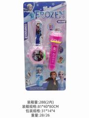 WATCHES & FLASHLIGHT W/PROJECTION,