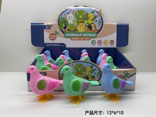 WAND UP BIRD 12PCS,