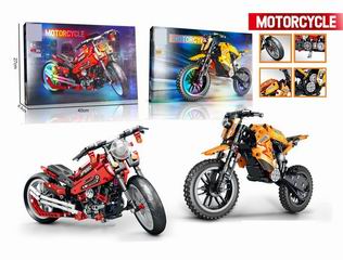 BUILDING BLOCK MOTORCYCLE 470PCS/506PCS,