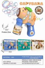 B/O BUBBLE GUN W/LIGHT & MUSIC,