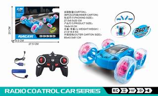 2.4G R/C STUNT CAR W/LIGHT & MUSIC,