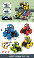 FRICTION STUNT FARM TRUCK 12PCS,