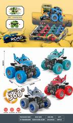 FRICTION STUNT CAR 12PCS,