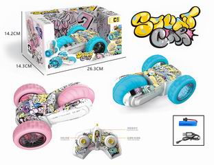 2.4G R/C STUNT CAR W/LIGHT,
