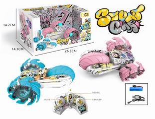 2.4G R/C STUNT CAR W/LIGHT,