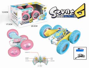 2.4G R/C STUNT CAR W/LIGHT,