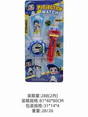 WATCHES & FLASHLIGHT W/PROJECTION,
