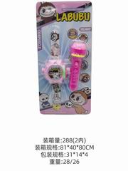 WATCHES & FLASHLIGHT W/PROJECTION,