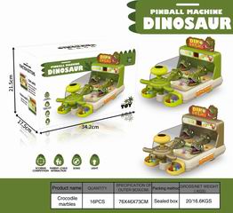 DINOSAUR PINBALL MACHINE W/LIGHT & MUSIC,