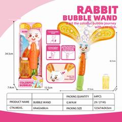 B/O BUBBLE GUN W/LIGHT,