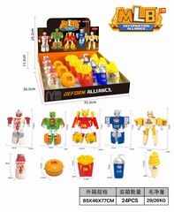 DEFORMATION ROBOT 15PCS,