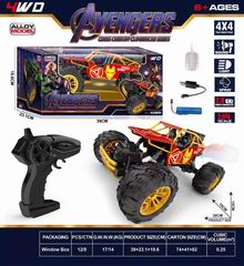 1:14 2.4G R/C CAR W/LIGHT & SOUND & SPRAY,