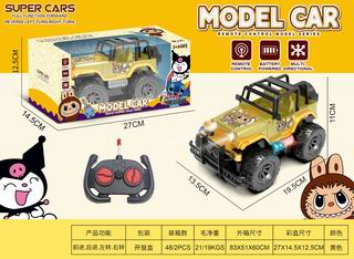 1:16 4 CHANNRL R/C CAR W/LIGHT,