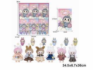 6 INCH DOLL 6PCS,