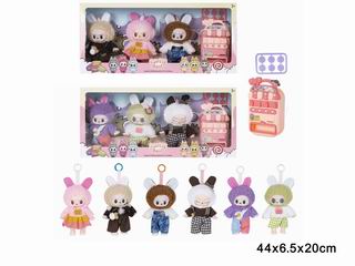 6 INCH DOLL 3PCS,