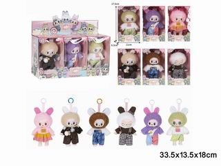 6 INCH DOLL 3PCS,