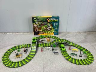 DINOSAUR PATHWAY CAR 282PCS,