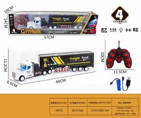 1:32 4 CHANNEL R/C TRUCK W/LIGHT,