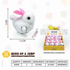 WAND UP RABBIT 12PCS,
