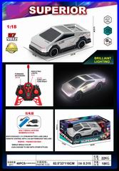 1:18 4 CHANNEL R/C CAR W/LIGHT,