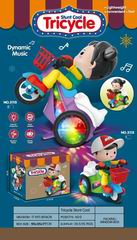 B/O STUNT TRICYCLE W/LIGHT & MUSIC,