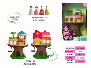 VILLA SET W/LIGHT & MUSIC,