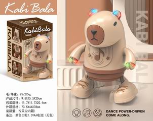 B/O DANCING CAPYBARA W/LIGHT & MUSIC,