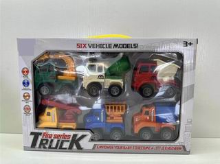 FRICTION TRUCK 6PCS,
