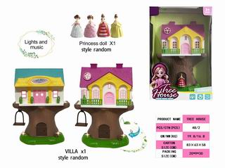 VILLA SET W/LIGHT & MUSIC,